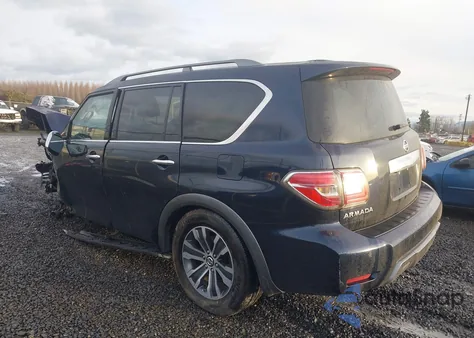 2019 Nissan Armada Sl z USA, uszkodzony, nr VIN JN8AY2NCXK9587824